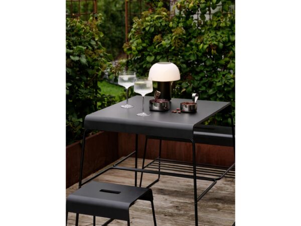 ZONE DENMARK A-Café pulverlakeret outdoor bord